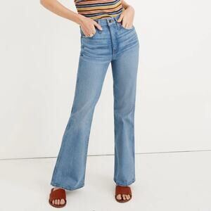 NWT Madewell Retro Flare Jeans in Norwich Wash, 30